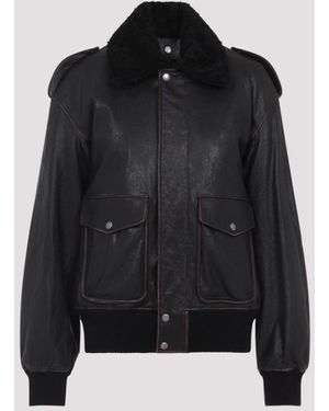 Women's Saint Laurent Leather jackets | Lyst