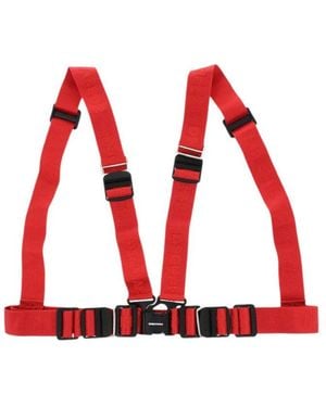 DSquared² Logo Harness Belt - Red