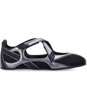 The Attico Slip On Ballet Flats - Blue