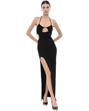 Off-White c/o Virgil Abloh Halter Neck Maxi Dress - Black