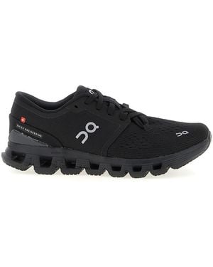 On Shoes Logo Sneakers - Black