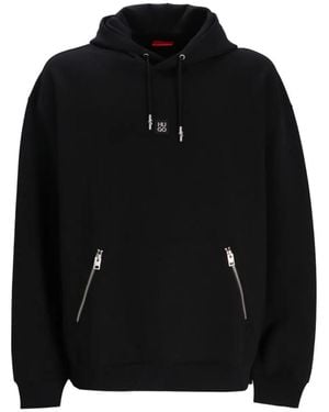 BOSS Logo Hoodie - Black