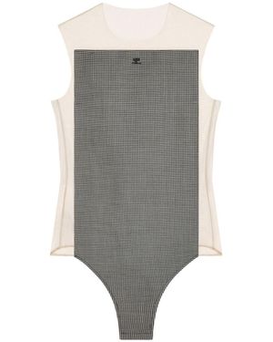 Courreges Illusion Bodysuit - Gray