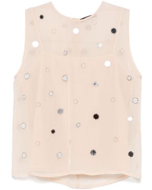 Seventy Sleeveless Top - Natural