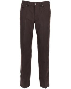 Tom Ford Flat Front Pants - Gray