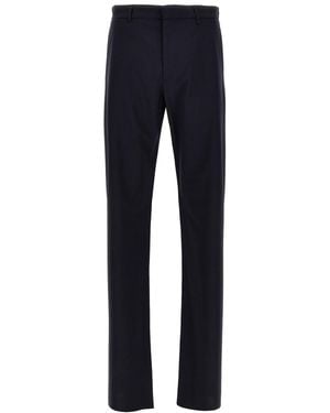 Givenchy Fresh Wool Pants - Blue