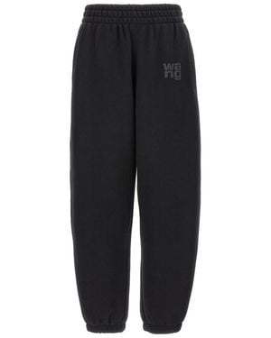 Alexander Wang Essential Terry Sweatpants - Black