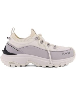 Moncler Logo Sneakers - Gray