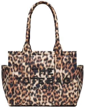 Marc Jacobs Print The Medium Tote - Metallic