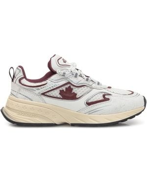 DSquared² Maple Leaf Sneakers - White