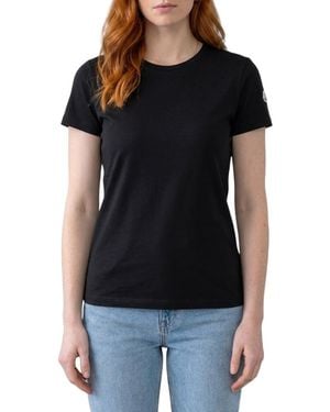 Moncler Logo Crew Neck T-Shirt - Black