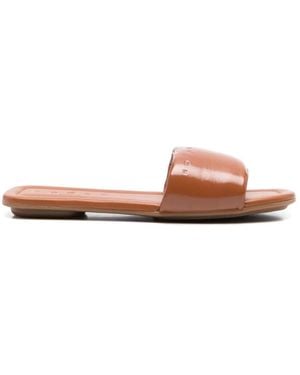 Hogan Leather Slide - Pink