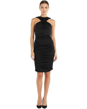 GIUSEPPE DI MORABITO Halter Neck Mini Dress - Black