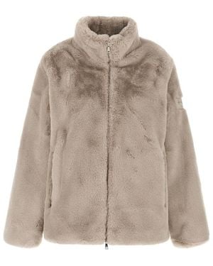 Tatras Mock Collar Jacket - Brown