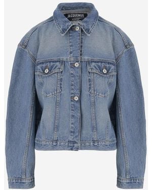 Jacquemus Light Denim Jacket - Blue