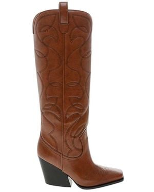 Stella McCartney Cowboy Cloudy Boots - Brown