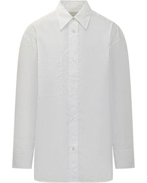 Studio Nicholson Oversized Solid Shirt - White