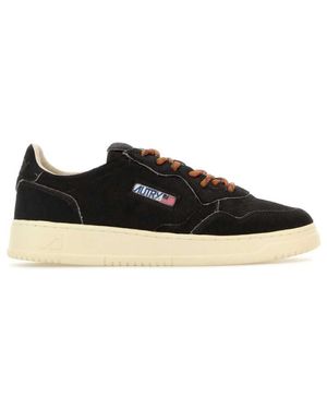 Autry Lace Up Sneakers - Black