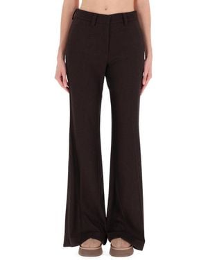 Alysi Dark Flared Pant - Black