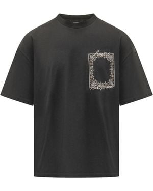 Amiri Crew Neck T-Shirt - Black