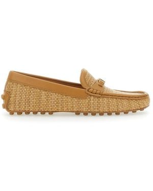 Tod's Woven Loafers - Brown