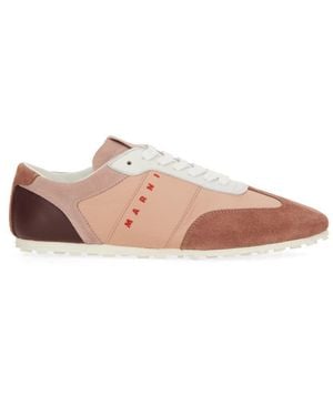 Marni Colour Block Trainers - Pink