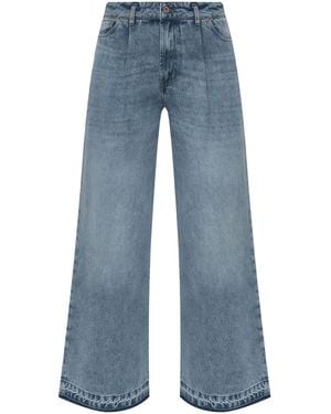 Halfboy Wide-Leg Jeans - Blue