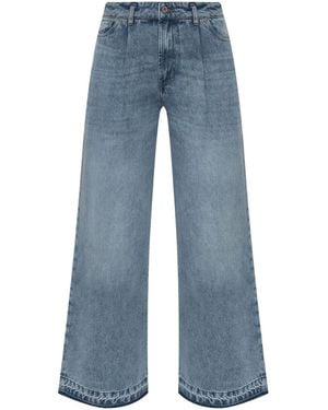 Halfboy Wide-Leg Jeans - Blue