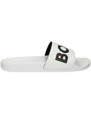 BOSS Logo Slides - White