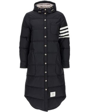 Thom Browne Long Padded Jacket - Blue