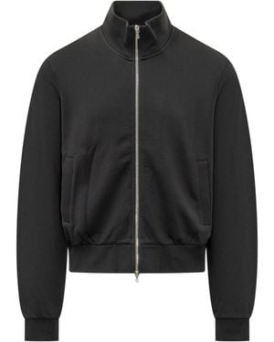 Our Legacy Solid Mock Collar Jacket - Black