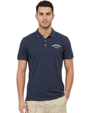 DSquared² Regular Polo - Blue