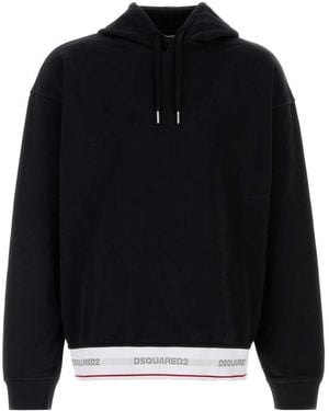 DSquared² Relaxed Hoodie - Black