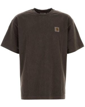 Carhartt Logo T-Shirt - Black