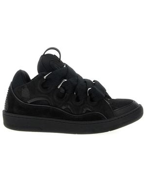Lanvin Leather Trainers - Black