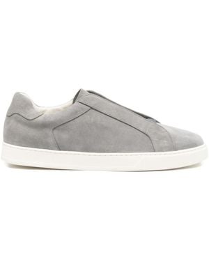 Doucal's Lace Up Sneakers - White