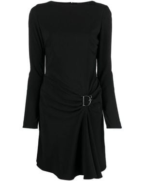 DSquared² Boat Neck Mini Dress - Black