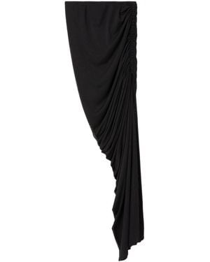 AZ FACTORY Side Slit Long Skirt - Black