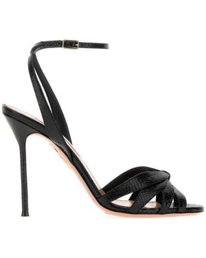 Aquazzura Ankle-Strap Heels - Black