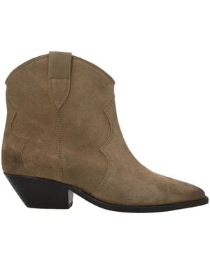Isabel Marant Solid Dewina Boots - Brown