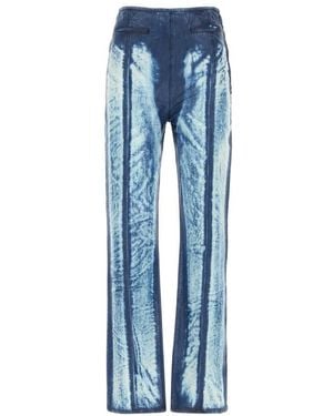 DIESEL Marbled Wash Slim Fit Pant - Blue