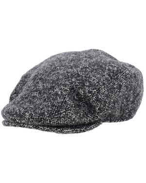 Dolce & Gabbana Textured Flat Hat - Grey