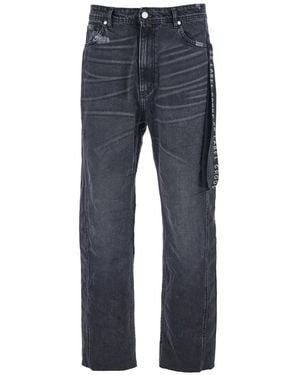 44 Label Group Straight Jeans - Blue
