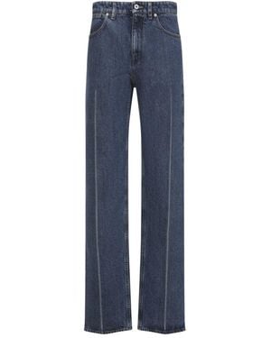 Jil Sander High-Rise Jeans - Blue
