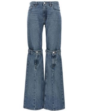 Coperni Open Knee Jeans - Blue