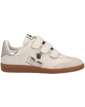 Isabel Marant Velcro Sneakers - White