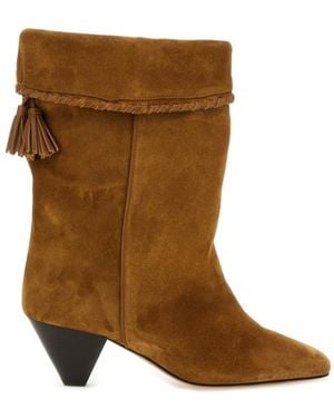 Isabel Marant Solid Dalby Boots - Brown