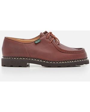 Paraboot Leather Lace Up Shoes - Brown