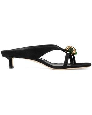 Jimmy Choo Leather Sandals - White