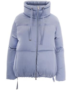 Herno Light Mock Collar Jacket - Blue
